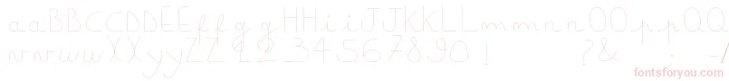 Downlightboy Font – Pink Fonts