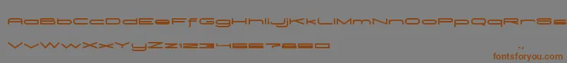 MadeleineBold Font – Brown Fonts on Gray Background