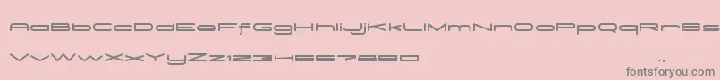 MadeleineBold Font – Gray Fonts on Pink Background