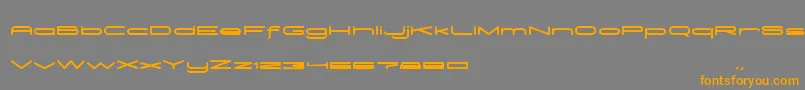 MadeleineBold Font – Orange Fonts on Gray Background