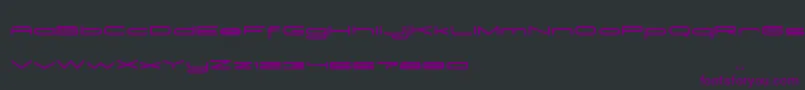 MadeleineBold Font – Purple Fonts on Black Background