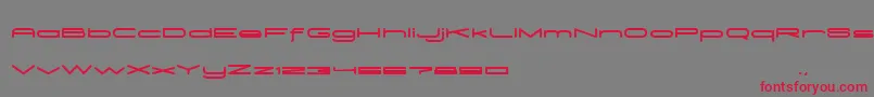 MadeleineBold Font – Red Fonts on Gray Background