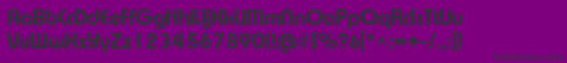 Xprsvxb Font – Black Fonts on Purple Background