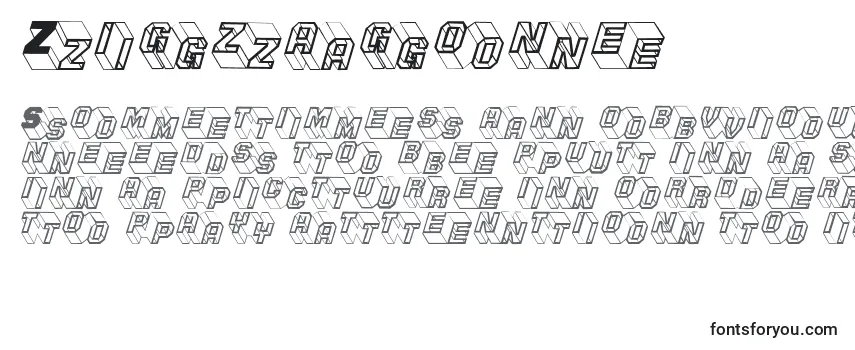 Zigzagone Font