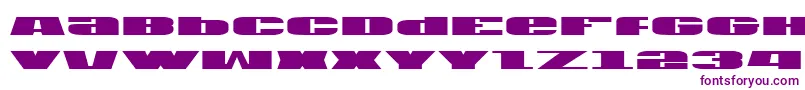 Usav2 Font – Purple Fonts on White Background