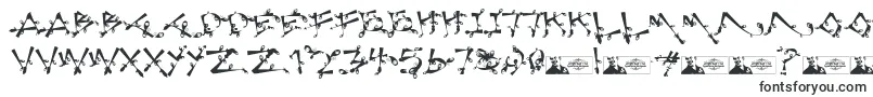 Шрифт LostPopnicasiana – шрифты, начинающиеся на L