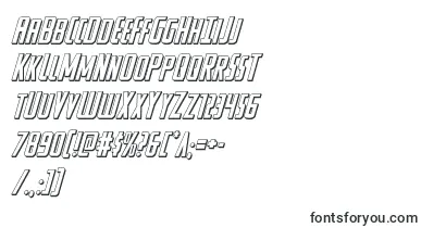  Watchtower3Dital font