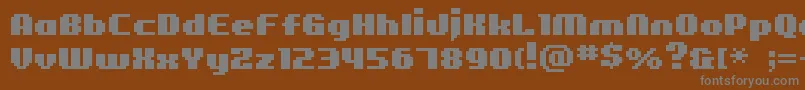 More about BmFigaroA11 Font BmFigaroA11 Font – Gray Fonts on Brown Background
