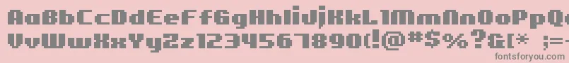 More about BmFigaroA11 Font BmFigaroA11 Font – Gray Fonts on Pink Background