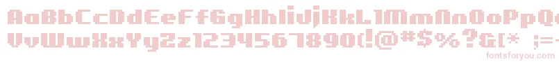 BmFigaroA11 Font – Pink Fonts on White Background