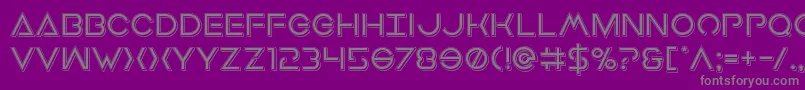 More about Earthorbiterpunch Font Earthorbiterpunch Font – Gray Fonts on Purple Background
