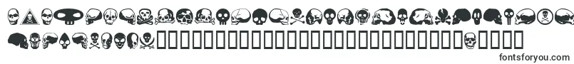 Czcionka SkullbearerAoe – czcionki dla Google Chrome