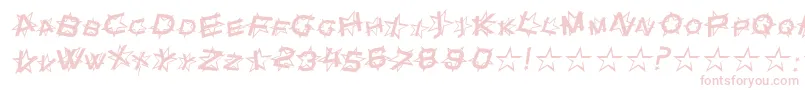 Saiba mais sobre a fonte StarDustItalic Fonte StarDustItalic – fontes rosa em um fundo branco