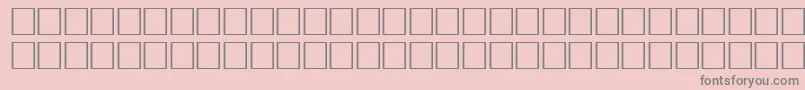 VremyafwfBoldItalic Font – Gray Fonts on Pink Background
