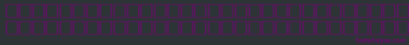 VremyafwfBoldItalic Font – Purple Fonts on Black Background
