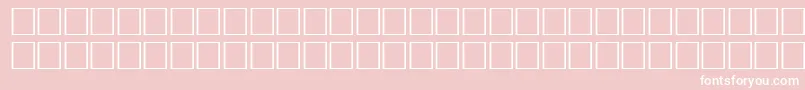 VremyafwfBoldItalic Font – White Fonts on Pink Background