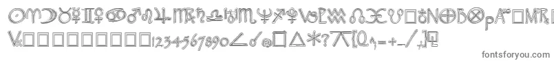 WidgetExtrabold-Schriftart – Graue Schriften
