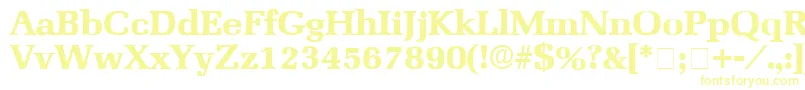 BroccusDisplaySsi Font – Yellow Fonts