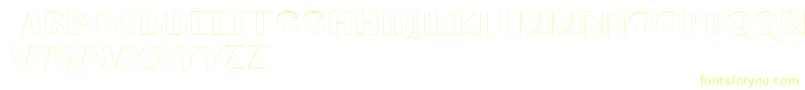 More about PassionsanspdcdAccentouter Font PassionsanspdcdAccentouter Font – Yellow Fonts on White Background