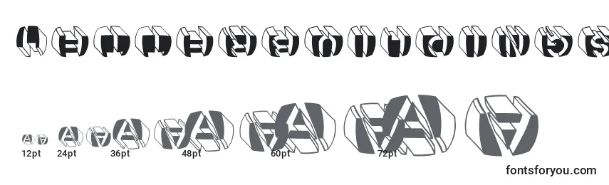 Letterbuildingsroundcontrast Font Sizes