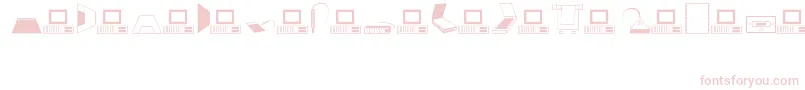 Computer Font – Pink Fonts