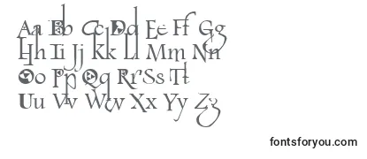 LancasterFootlight Font