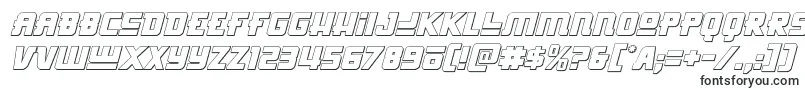 フォントHongkonghustle3Dital – 小文字のフォント
