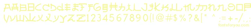 AlmostJapanese Font – Yellow Fonts