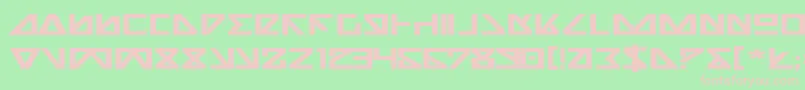 NickTurboBoldExpanded Font – Pink Fonts on Green Background