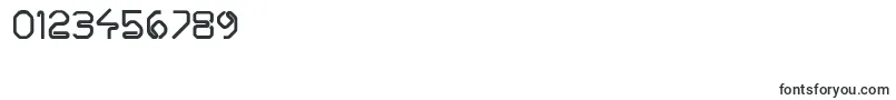 Police HairpinNormal – polices pour les chiffres et les nombres