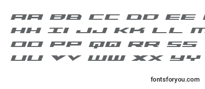 Обзор шрифта TriremeBoldItalic
