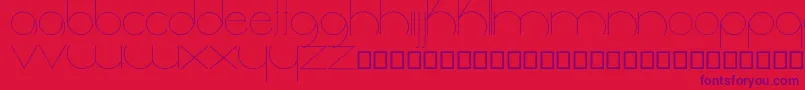 Шрифт Radiance – фиолетовые шрифты на красном фоне