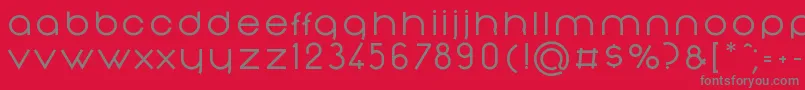 Подробнее о шрифте NonchalanceMedium Шрифт NonchalanceMedium – серые шрифты на красном фоне