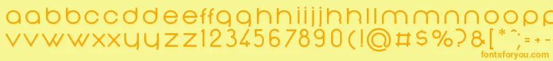 Más sobre la fuente NonchalanceMedium fuente NonchalanceMedium – Fuentes Naranjas Sobre Fondo Amarillo