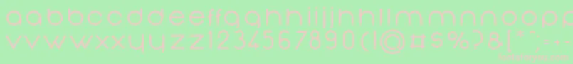 More about NonchalanceMedium Font NonchalanceMedium Font – Pink Fonts on Green Background