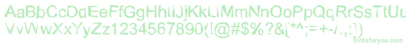 WobblyNormal Font – Green Fonts