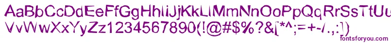 WobblyNormal Font – Purple Fonts