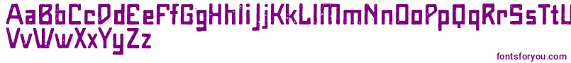 Fonte MaiersNr8Halbfett – fontes roxas em um fundo branco