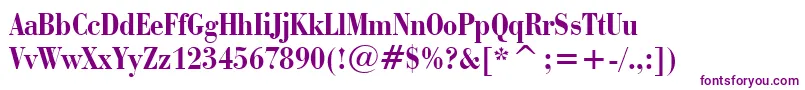 BauerBodoniBoldCondensedBt Font – Purple Fonts