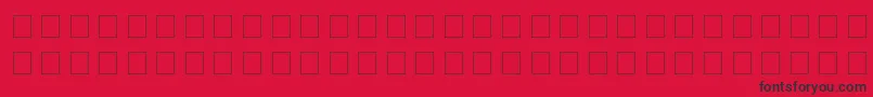 MagnaVeritas Font – Black Fonts on Red Background