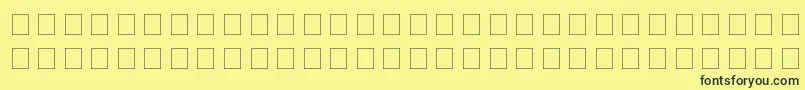 MagnaVeritas Font – Black Fonts on Yellow Background