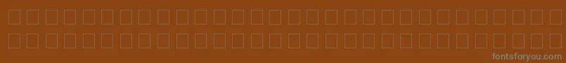 Шрифт MagnaVeritas – серые шрифты на коричневом фоне