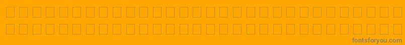 MagnaVeritas Font – Gray Fonts on Orange Background
