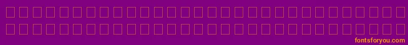 MagnaVeritas Font – Orange Fonts on Purple Background