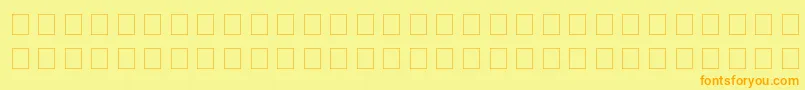 MagnaVeritas Font – Orange Fonts on Yellow Background