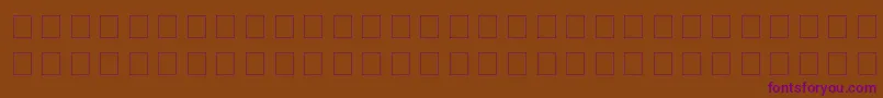MagnaVeritas Font – Purple Fonts on Brown Background