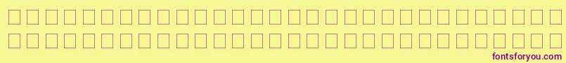 MagnaVeritas Font – Purple Fonts on Yellow Background