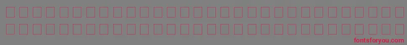 MagnaVeritas Font – Red Fonts on Gray Background