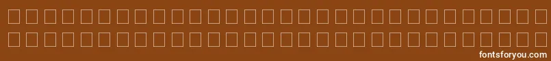 Шрифт MagnaVeritas – белые шрифты на коричневом фоне