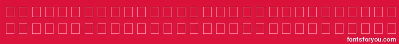 MagnaVeritas Font – White Fonts on Red Background